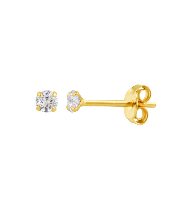 KAYA sieraden Luxury minimalist zirconia studs – Small