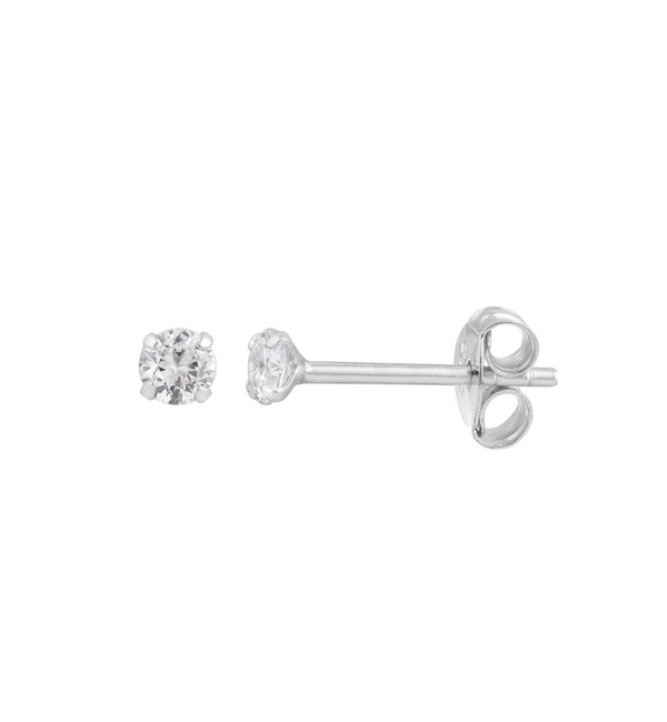 KAYA sieraden Luxury minimalist zirconia studs – Small