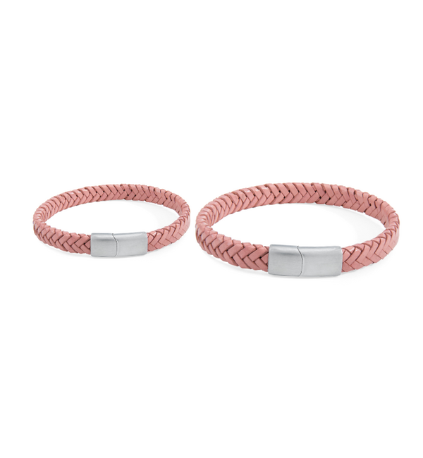 KAYA sieraden Mother & Daughter Bracelets Braided Leather