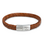 KAYA sieraden Braided Leather Bracelet Men with Engraving - Copy