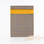 KAYA sieraden Leather Keychain 'Label' with Gold-Colored Engraving