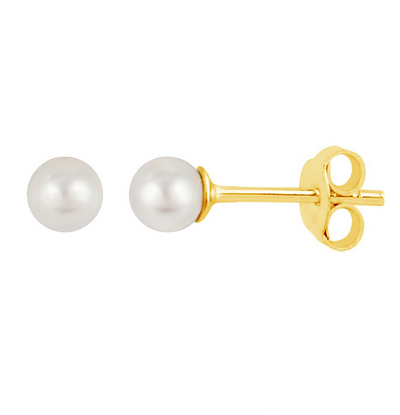 KAYA sieraden Minimalist Studs Pearl