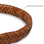 KAYA sieraden Braided Leather Bracelet Men with Engraving - Copy