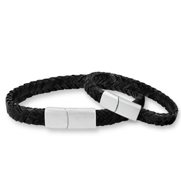 KAYA sieraden Father & Son Bracelets Braided Leather