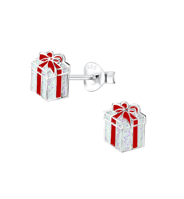 KAYA sieraden Silver children’s earrings Glitter Gift