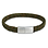 KAYA sieraden Boys' Braided Leather Bracelet