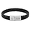 KAYA sieraden Boys' Braided Leather Bracelet with Engraving