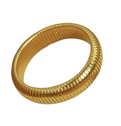 KAYA sieraden Elastic bracelet with stripes I Medium