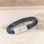 KAYA sieraden Boys' Braided Leather Bracelet