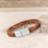 KAYA sieraden Boys' Braided Leather Bracelet