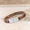KAYA sieraden Boys' Braided Leather Bracelet
