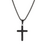 KAYA sieraden Steel Men's Cross Chain | Stainless Steel