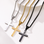 KAYA sieraden Steel Men's Cross Chain | Stainless Steel