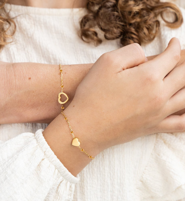 KAYA sieraden Kerst Armbanden Set 'Moeder & Dochter'