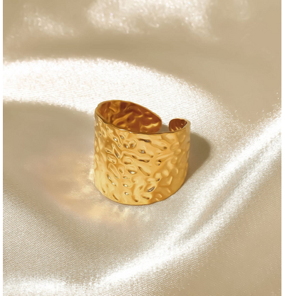 KAYA sieraden Verstelbare Ring Chunky Vintage