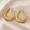 KAYA sieraden Bold Triangle Earrings | Stainless Steel