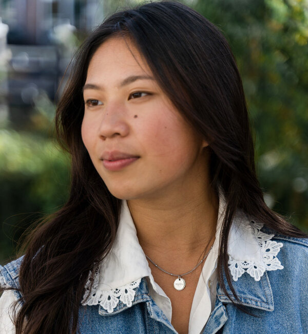 KAYA sieraden Ketting 'Bolletjes' met Gravure | Stainless Steel