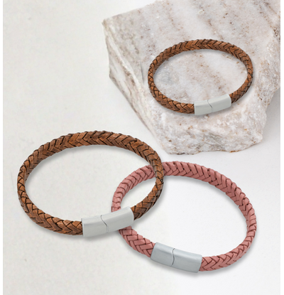KAYA sieraden Leather Bracelet Set Family | Father - Mother - Son