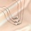 KAYA sieraden Mother & Daughter necklace set ‘Hearts’ | Stainless Steel