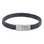 KAYA sieraden Braided Leather Bracelet Men with Engraving