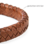 KAYA sieraden Heren Armband Leer met Gravure 11mm