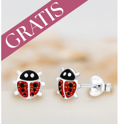 KAYA sieraden GRATIS LIEVEHEERSBEESTJES OORBELLEN I bij aankoop 3 paar!