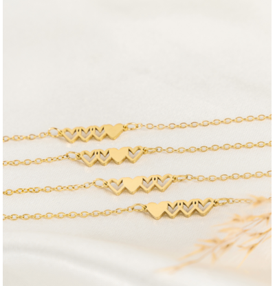 KAYA sieraden Moeder & 3 dochters armbanden setje