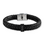 KAYA sieraden Jongens armband met naam Leer Rock My World