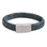 KAYA sieraden Heren Armband Leer 11mm