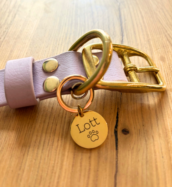 KAYA sieraden Dog Tag with Name | Choose your Symbol