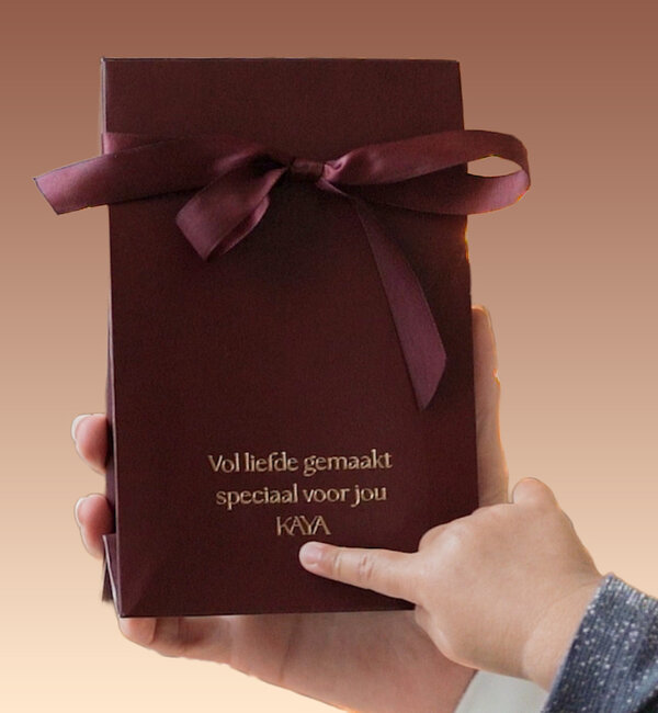 KAYA sieraden Extra gift bag?