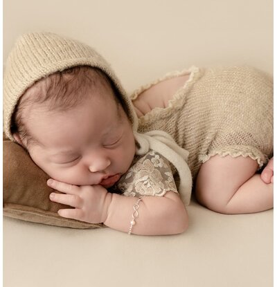 KAYA sieraden Babyarmband Speechless I met Pareltje