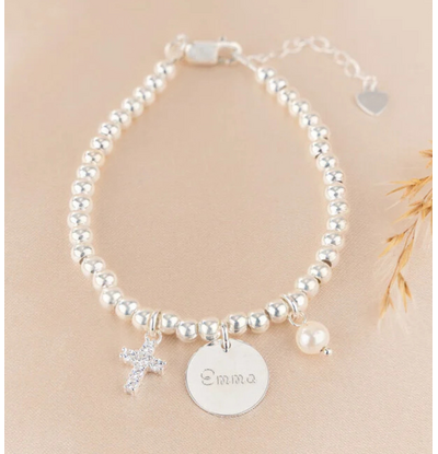 KAYA sieraden Bedelarmband Doop I Stel zelf samen