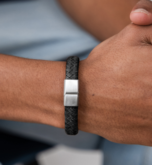 KAYA sieraden Men's Bracelet Leather Edge