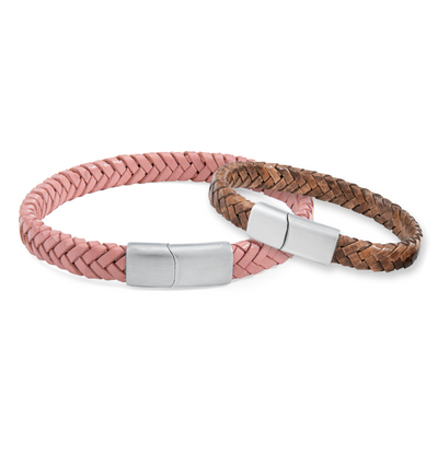 KAYA sieraden Mother & Son Bracelets Braided Leather