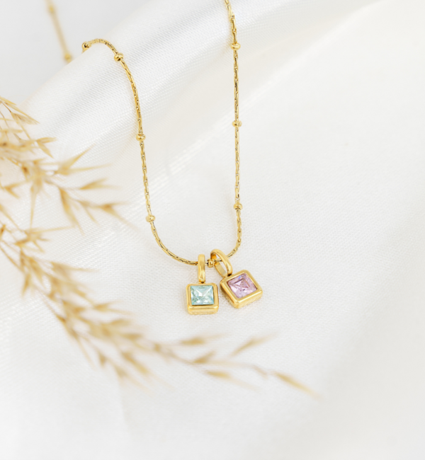 KAYA sieraden Loose mini beads necklace | Stainless Steel