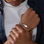 KAYA sieraden Boys' Braided Leather Bracelet with Engraving