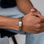 KAYA sieraden Heren Armband Leer met gravure 11 mm