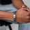KAYA sieraden Heren Armband Leer met gravure 11mm