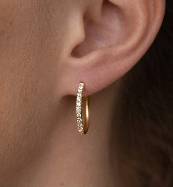 KAYA sieraden Earrings set Shiny Glow I 14 + 16 mm