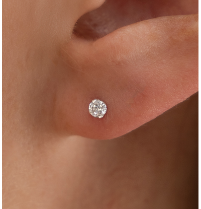 KAYA sieraden Luxury minimalist zirconia studs – Small