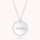 KAYA sieraden  Necklace with 2 Names 'Beaded Disc'