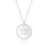 KAYA sieraden  Necklace with 2 Names 'Beaded Disc'