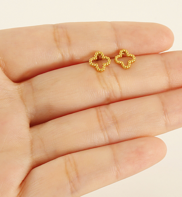 KAYA sieraden Earrings Hearts White | Stainless Steel - Copy - Copy - Copy - Copy