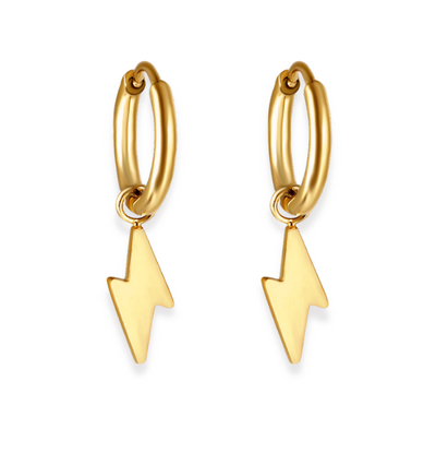 KAYA sieraden Lightning Earrings | Stainless Steel