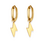 KAYA sieraden Lightning Earrings | Stainless Steel