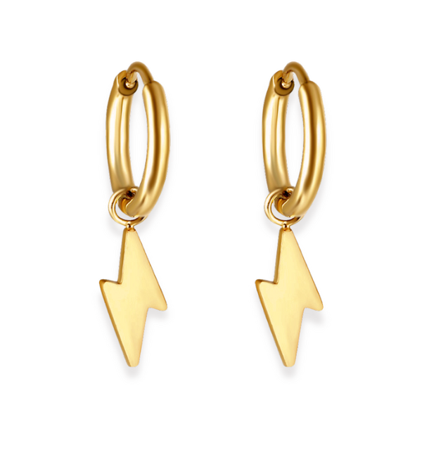 KAYA sieraden Lightning Earrings | Stainless Steel