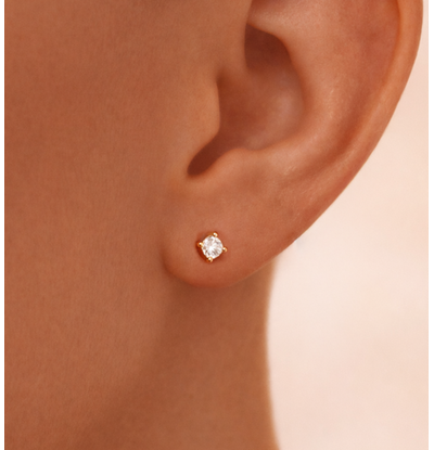 KAYA sieraden Studs met Kristal |  Stainless Steel