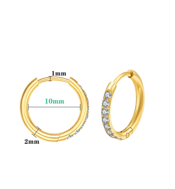 KAYA sieraden Earring set Shiny Glow | Stainless Steel Gold - Copy