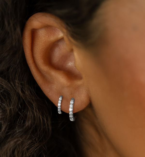 KAYA sieraden Earrings set Shiny I 8 + 10 mm